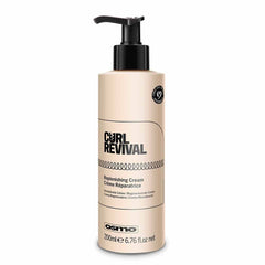 Osmo Curl Revival replenishing cream bottle with black pump, 200ml