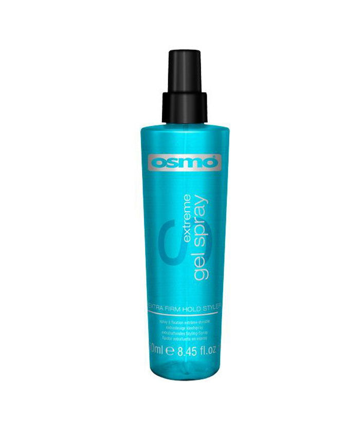 Osmo Extreme gel spray bottle, teal with black pump, 250 ml
