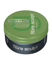 Osmo Fibre Sculpt styling fibre jar, green lid and black container
