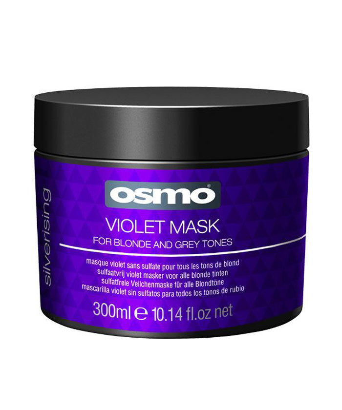 Osmo violet silverising hair mask jar, 300ml, purple label