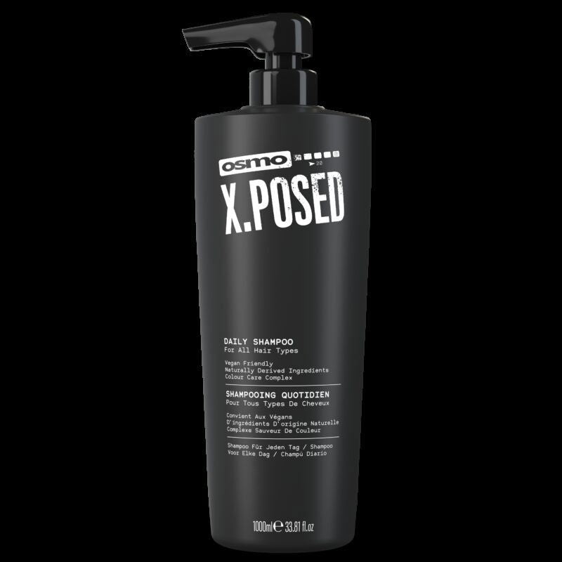 Osmo X.POSED daily shampoo bottle with pump, 1000 ml