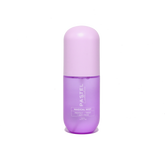 Magical hair mist bottle with purple tube, rounded cap, front label.