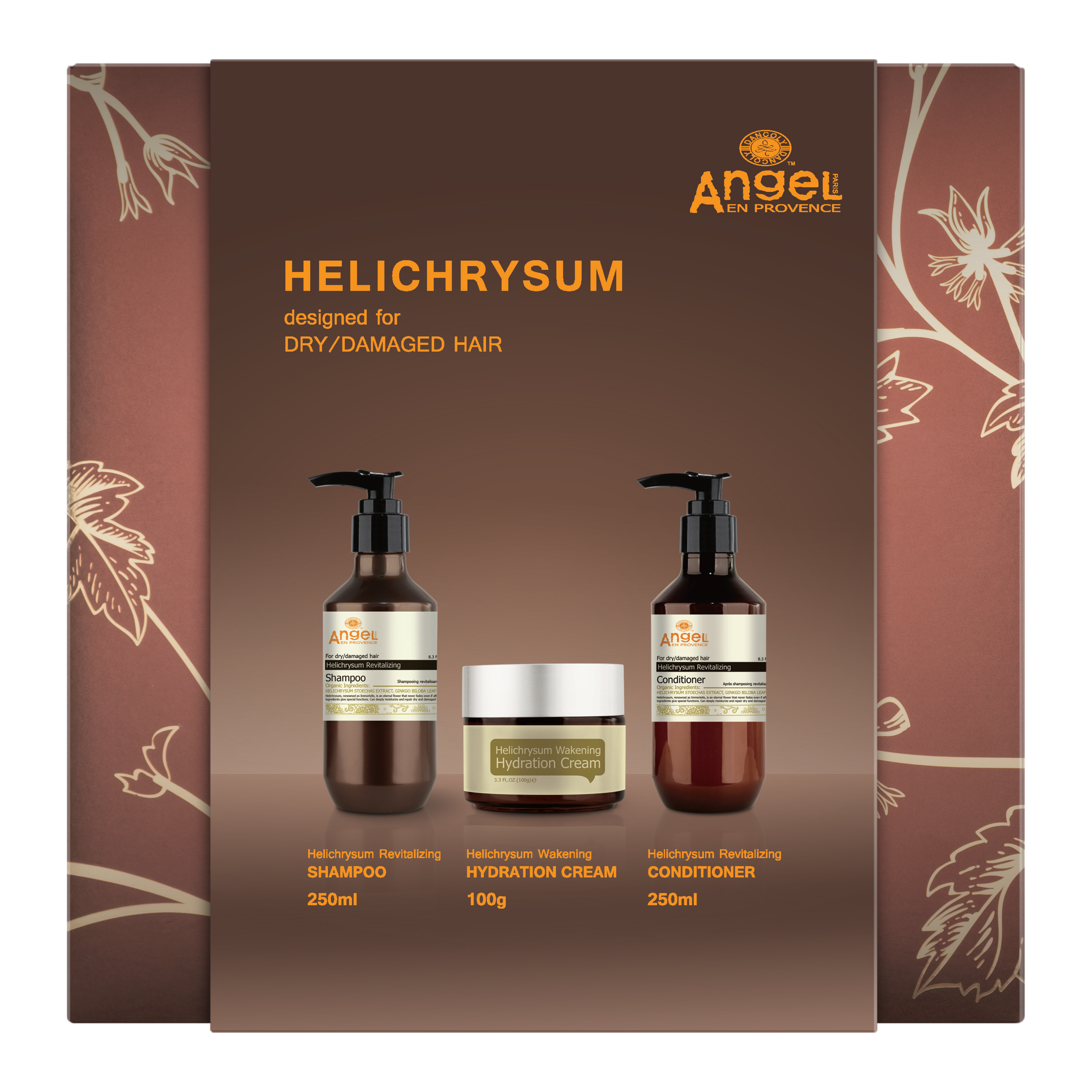 Angel En Provence Helichrysum Revitalizing Duo + Wakening Hydration Cream Holiday Gift Set 2026