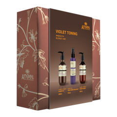 Angel En Provence Lavender Violet Toning Shampoo, Conditioner & Tone Correcting Spray Holiday Gift Set 2026 - Image 2