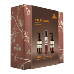 Angel En Provence Lavender Violet Toning Shampoo, Conditioner & Leave-In Treatment Holiday Gift Set 2026 - Image 2