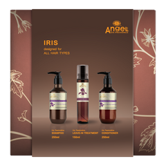 Angel En Provence Iris Shampoo, Conditioner & Leave-In Treatment Holiday Gift Set 2026
