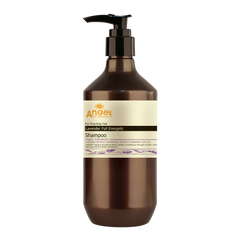 Angel Lavender Full Energetic Shampoo bottle with pump, amber plastic, 400 ml
