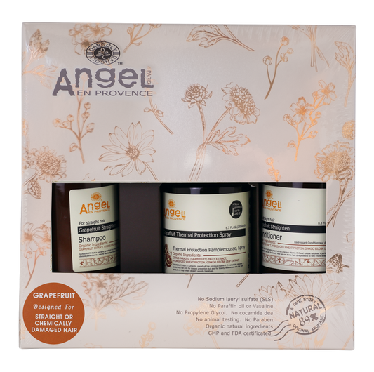 Angel Professional GRAPEFRUIT Duo + Grapefruit Thermal Protection Spray Gift Pack - Kess Hair and Beauty