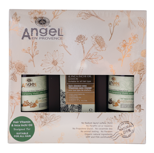 Angel en Provence Hair Vitamin & Inca Inchi Oil Trio Pack - Kess Hair and Beauty