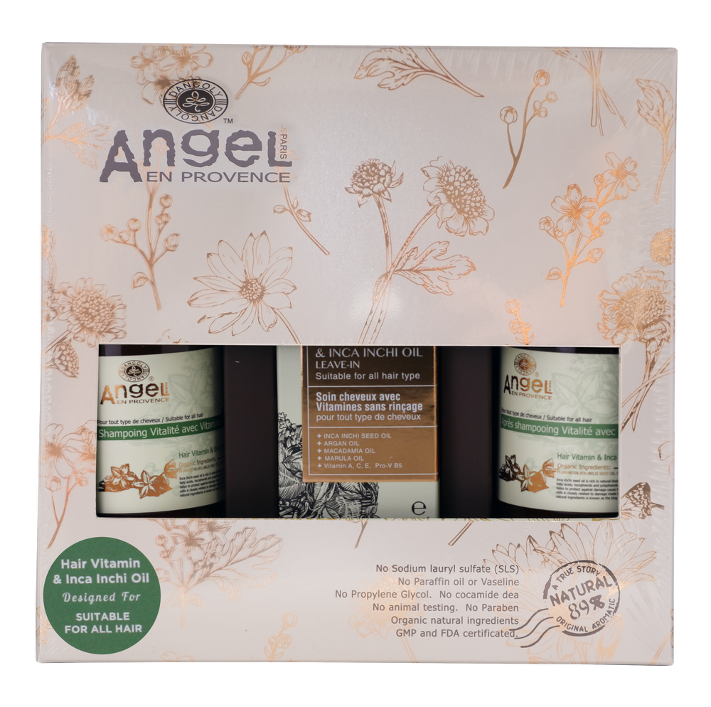 Angel en Provence Hair Vitamin & Inca Inchi Oil Trio Pack - Kess Hair and Beauty