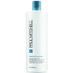 Paul Mitchell Awapuhi Shampoo bottle, white with teal cap
