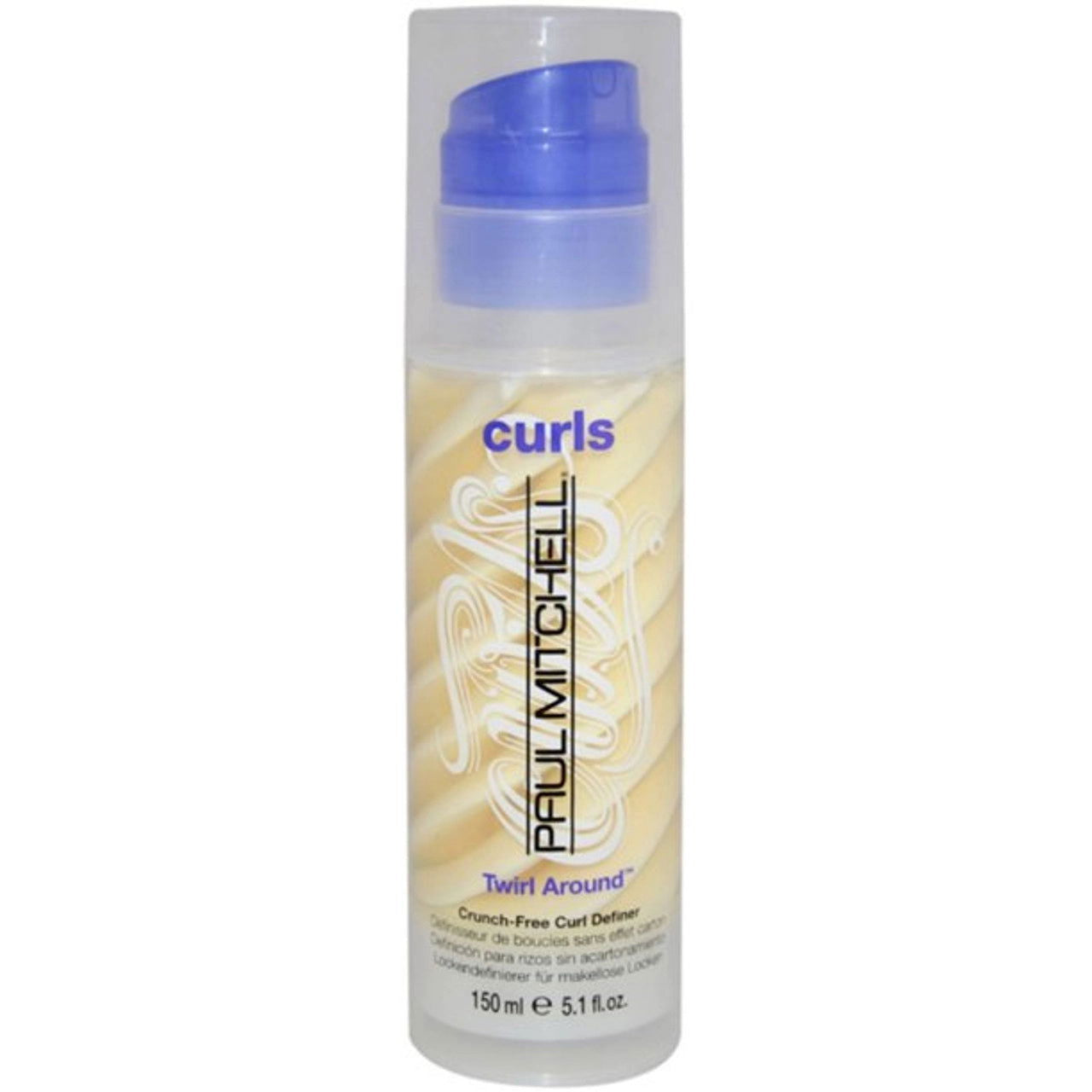 Paul Mitchell Curls Twirl Around cream-gel bottle with blue cap, 150 ml
