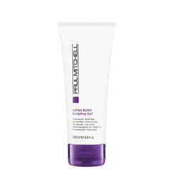 Paul Mitchell Extra-Body sculpting gel tube, 200 ml, white with purple cap