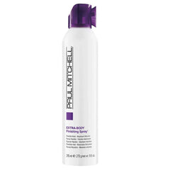 Paul Mitchell finishing spray bottle, white with purple cap, 315ml