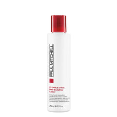 Paul Mitchell flexible style hair sculpting lotion bottle, white with red cap