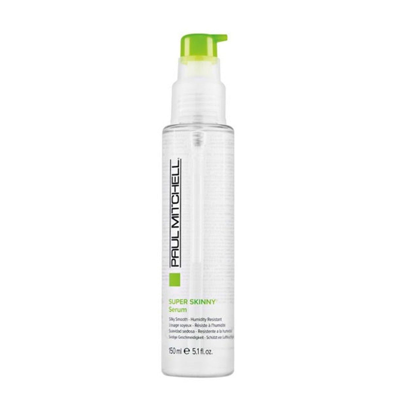 Paul Mitchell smoothing serum bottle with green pump, 50 ml
