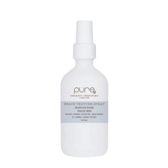 Hair beach texture spray bottle, white with white nozzle cap, 200 ml