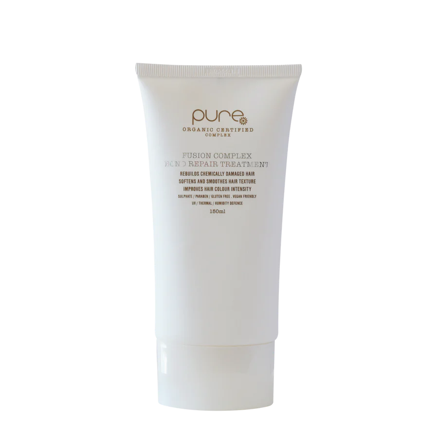 Pure Organic Complex bond repair treatment tube, 150 ml, white cream container