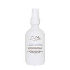 Pure leave-in treatment bottle, white plastic with cap, 200 ml