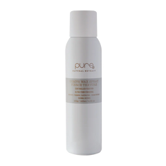 Hair wax spray bottle, Pure Oomph 100g, matte white canister with label