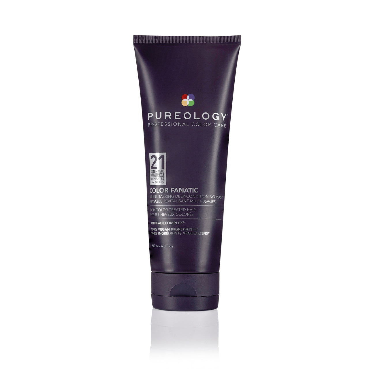 Pureology Colour Fanatic instant deep conditioning masque in dark purple squeeze tube, 200ml