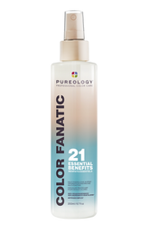 Pureology Color Fanatic leave-in spray bottle with pump, 200 ml, beige-to-blue gradient
