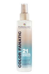 Pureology Color Fanatic leave-in spray bottle with pump, 200 ml, beige-to-blue gradient