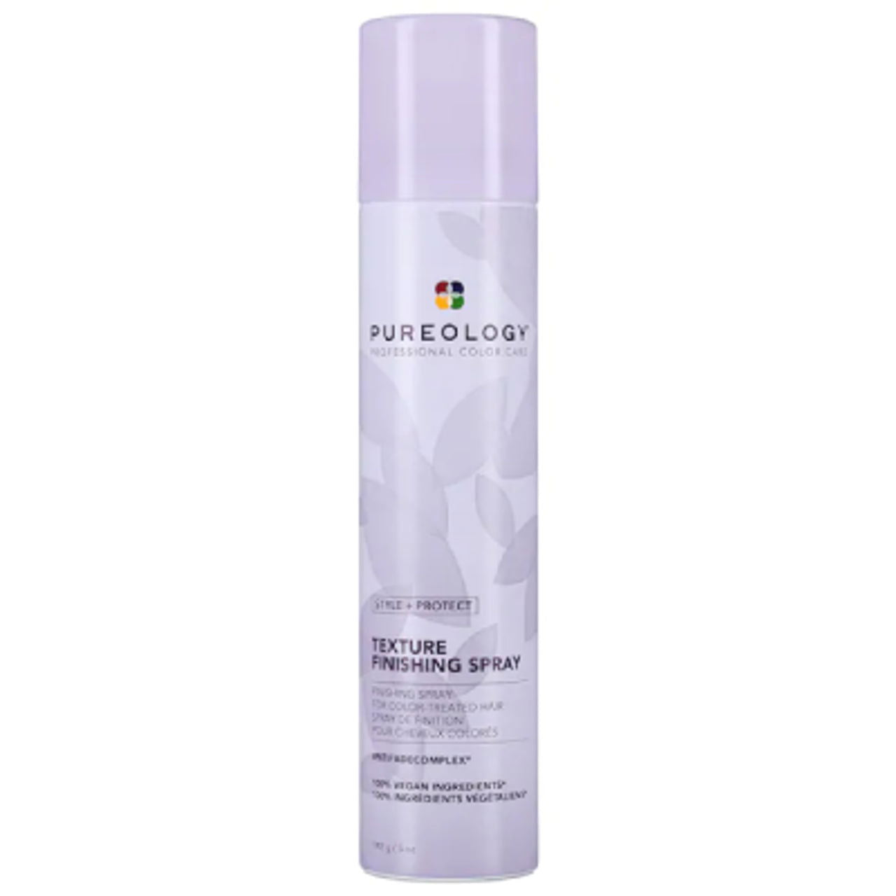 Pureology Texture Finishing Spray bottle, lavender translucent canister with cap