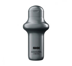 QIQI Smooth Service shampoo bottle, dark metallic grey with black label text