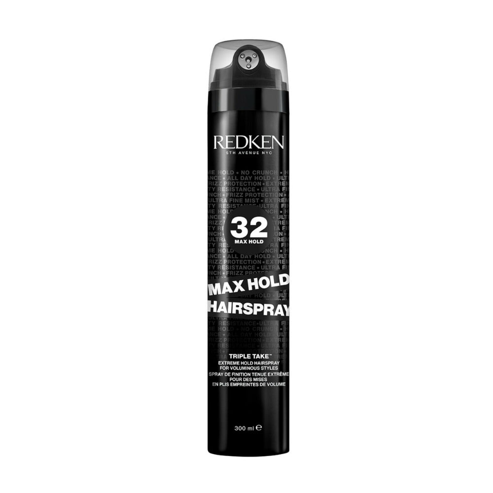 Redken Triple Take 32 hairspray bottle, max hold, high-hold spray, 300 ml