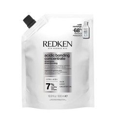 Redken acidic bonding concentrate shampoo refill pouch, 500 ml, white pack