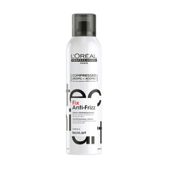 L'Oreal Professionnel Techni Art Fix anti-frizz spray bottle, 250 ml, white canister