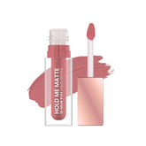 Matte liquid lipstick with doe-foot applicator, pink shade