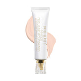 Swiss Beauty Primer Mousse foundation tube, white with gold nozzle; Rose-Blush 02