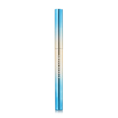 Blue holographic eyeliner tube with applicator tip