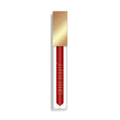 Liquid sindoor applicator tube with gold label and hot red tip