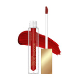 Liquid sindoor applicator with clear bottle and hot red doe-foot tip
