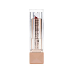 Glitter gel lipstick, shade 03 red glossy bullet in clear package