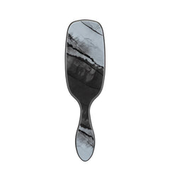 WetBrush hair brush with marble-pattern handle and oval bristle head
