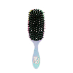 WetBrush oval hair brush with black bristles and light pastel handle
