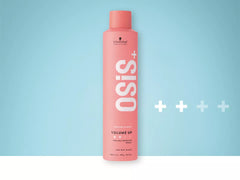 Schwarzkopf Osis+ Volume Up volume booster spray bottle, pink with orange cap, 300 ml