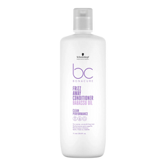 Schwarzkopf BC Frizz Away Babassu Oil conditioner bottle with pump