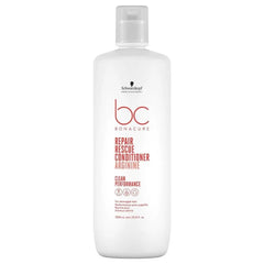 BC Bonacure Repair Rescue conditioner bottle, 1000ml, white plastic.