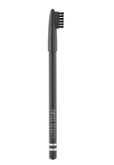 Gray eyebrow pencil with spoolie brush on the end