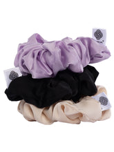 Clever Curl Satin Scrunchies Set of 3