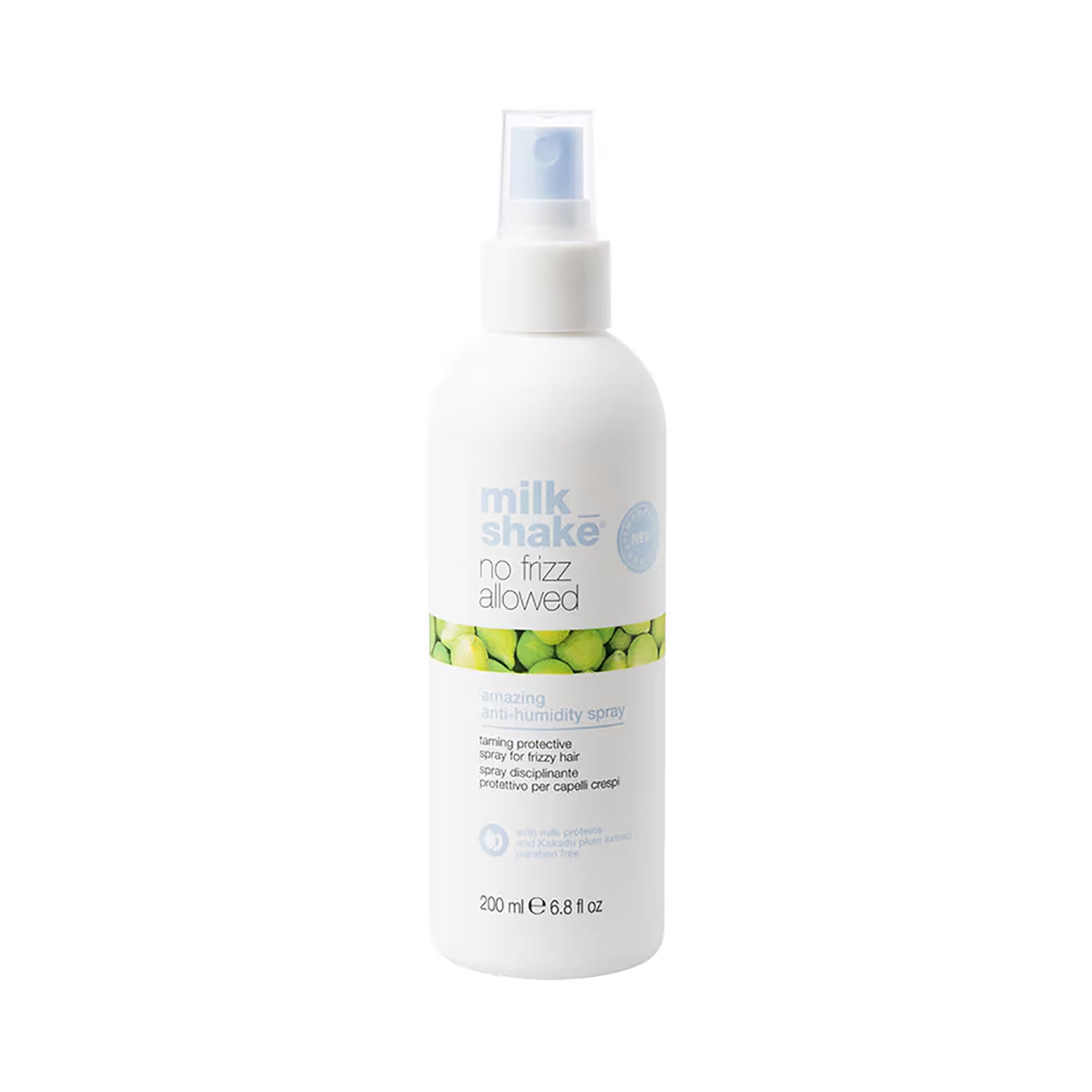 Milk Shake no frizz allowed anti-humidity hair spray bottle, 200 ml, pump top
