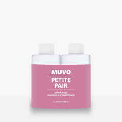Muvo Petite pair Ultra Rose shampoo & conditioner, 2x100ml bottles