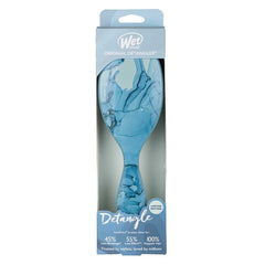Wet Brush Original Detangler brush in retail box, blue blister package with hanging handle