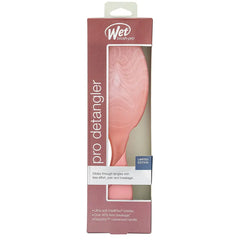 Wet brush-pro detangler hair brush retail box, peach tie-dye limited edition