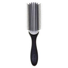 Denman D3N Noir medium styling brush, seven-row pin head on black handle